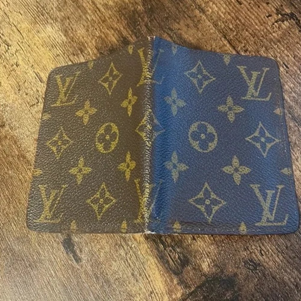 Auc LOUIS VUITTON Vintage Rare Slim Wallet - Picture 8 of 16